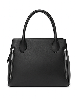 Сумка тоут жіноча чорна (885089)