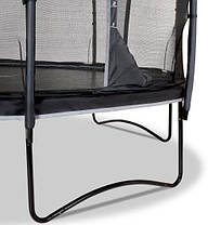 Батут EXIT PeakPro 427 см чорний з захисною сіткою, фото 3