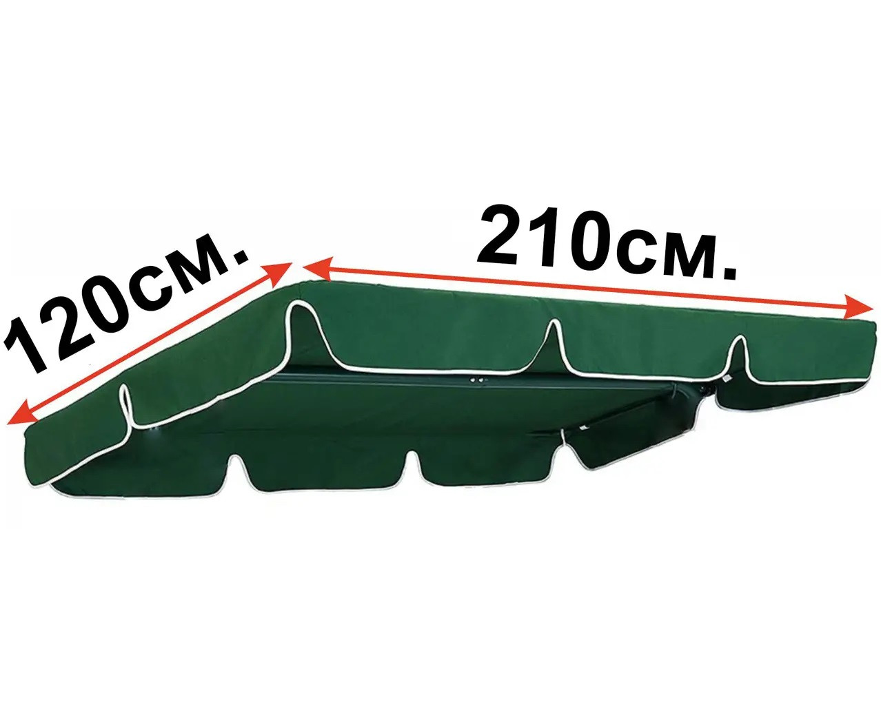 Дах  на гойдалку |Тент для гойдалок садових | Дах для садової гойдалки 120 х 210