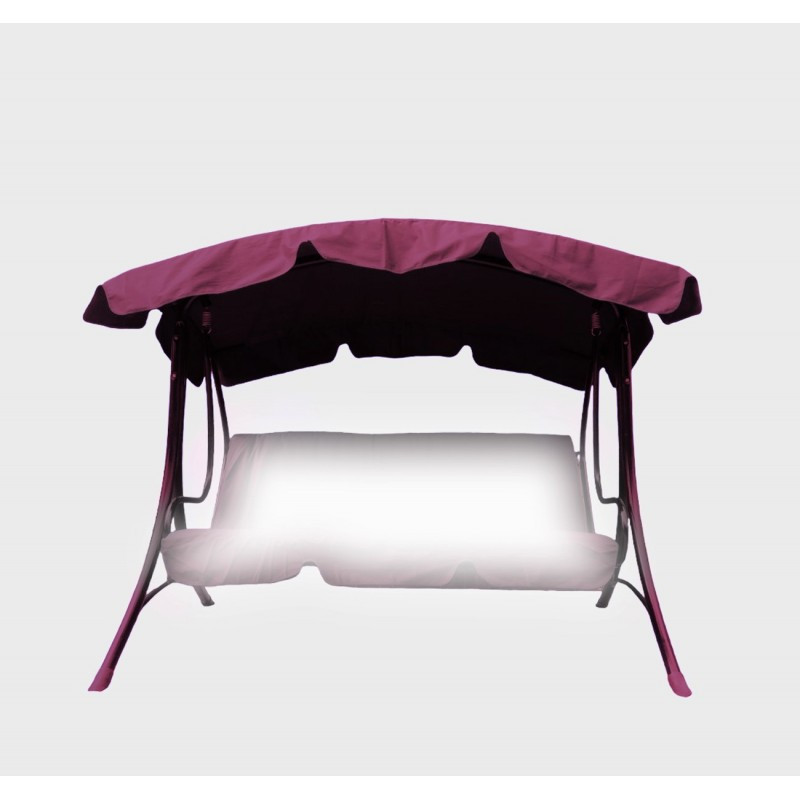 Дах тент з водовідштовхуючої тканини на садові гойдалки 210х120