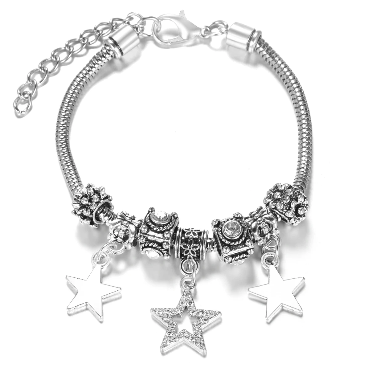 Жіночий браслет Pandora Pandora із Зіркою зірка зірочки, фото 1