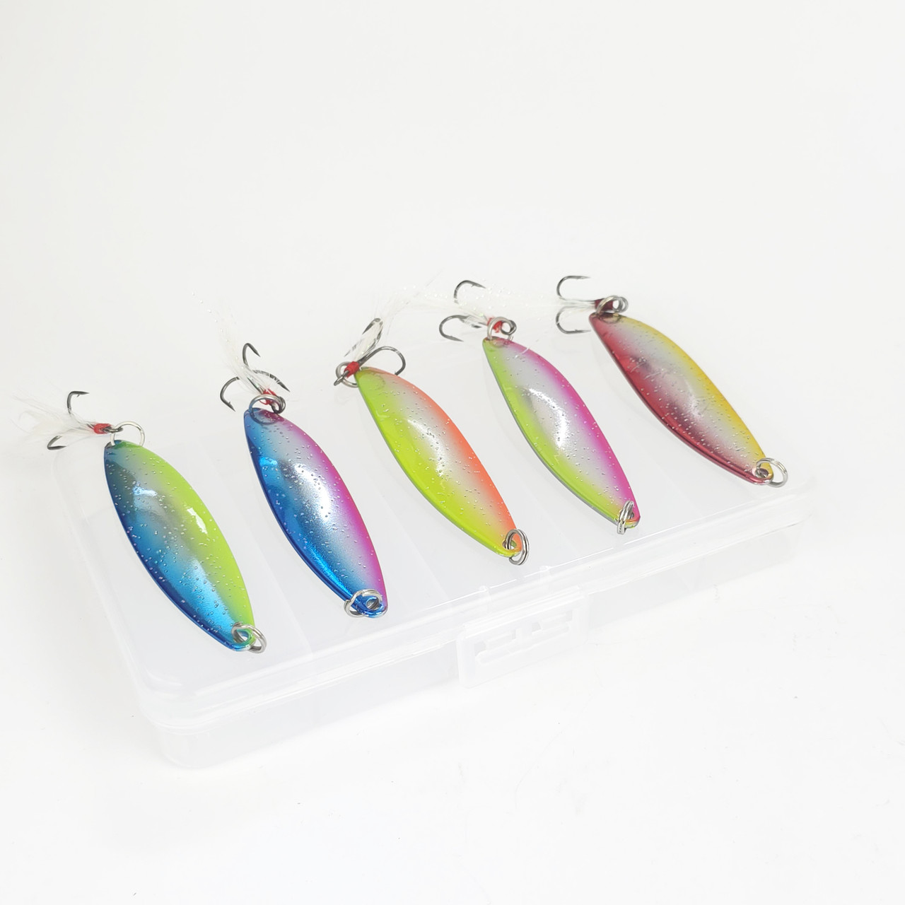 Набір рибальських блешень на щуку №13 Paddle 17г (5шт) набір блешень для риболовлі, фото 1