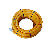 Труба дренажна D50 (бухта 50м) SN8 гофрована з перфорацією на 360