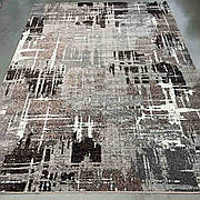 Килим 1.60х3 сіра абстракція Mira 24037/123