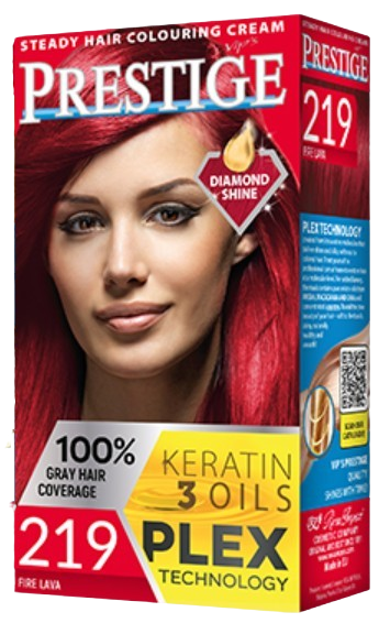 Крем-фарба для волосся Vip's Prestige "219 Вогняна лава"