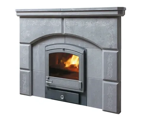 Дров'яна піч для лазні та сауни Tulikivi ТК 550/2 з порталом