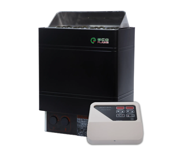 Електрокам'янка для сауни та лазні EcoFlame AMC 60-D 6 кВт + пульт CON4