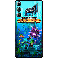 Силіконовий чохол бампер для ZTE Nubia Neo 3 GT 5G з малюнком Майнкрафт Minecraft