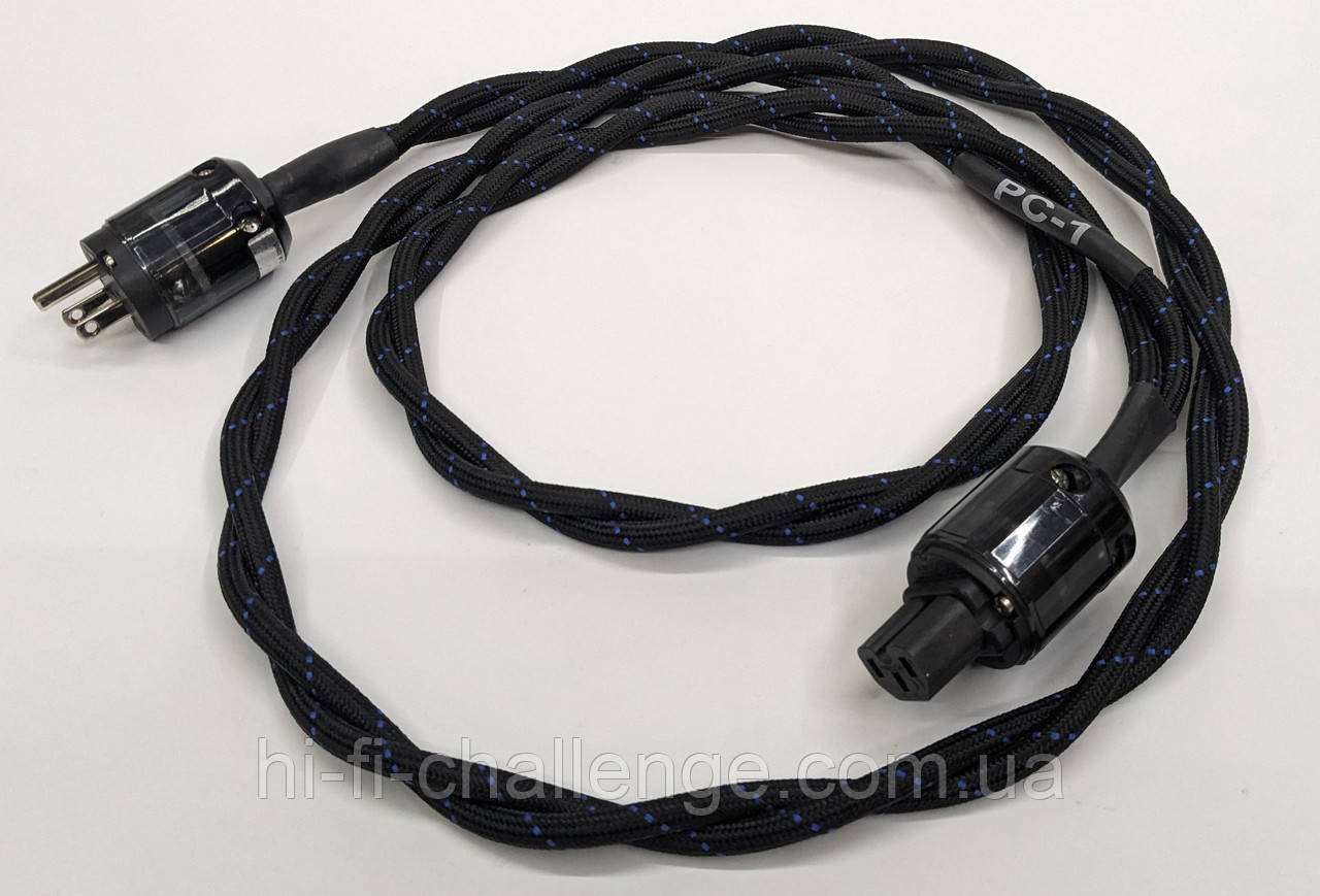 Силовий кабель Black Cat PC-1 (NEMA) 2 м, фото 1
