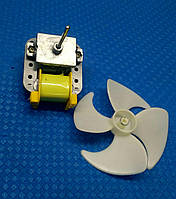 Вентилятор обдува універсальний MO-727+крильчатка 10 ВТ, вал L=40мм ⌀=3,2мм для холодильника
