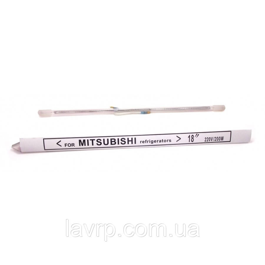 Тен відтайки скляний 145W 35см 14" No Frost mitsubishi , TO-005