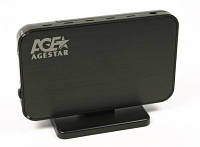 Внешний карман AgeStar 3UB3A8 (Black); 3.5 SATA HDD; USB3.0; Backup