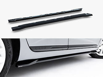 Пороги Renault Clio 5 (2023+) тюнінг обвіс леза сплітер