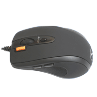 Мышь A4-X5-70MD USB, Черная 2x-click mouse, 800dpi Dual focus