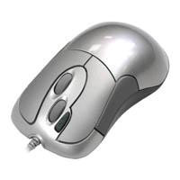 Миша A4-X6-35 WD 2x, PS/2+USB GLaser 2wheel mouse, працює на будь-який п