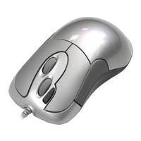 Мышь A4-X6-35 WD 2x, PS/2+USB GLaser 2wheel mouse, работает на любой п