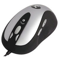 Миша A4-X6-80D 2x, PS/2+USB GLaser wheel mouse, Office mouse, 1000dpi