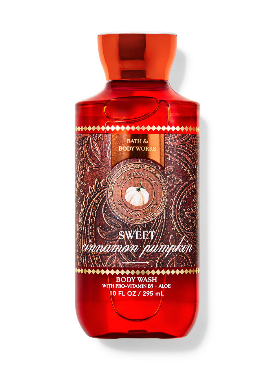 Гель для душу Bath & Body Works — Sweet Cinnamon Pumpkin Body Wash / 295 мл, фото 1