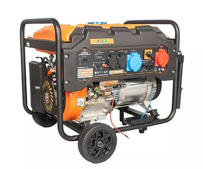 Бензиновий генератор 7.5 кВт Grand Decho EG8000es-T-A, 4-тактний двигун, однофазний, бак 30 л