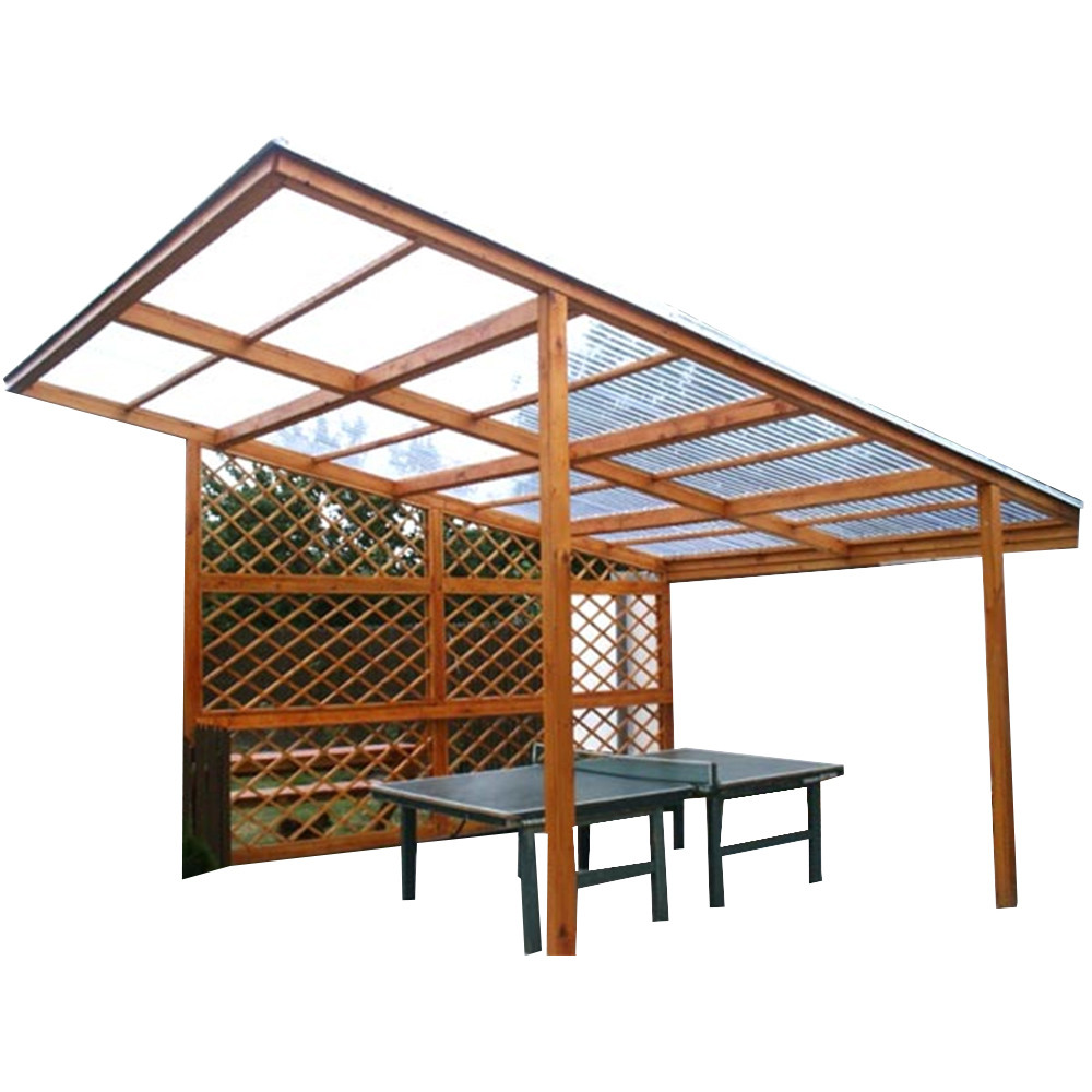 Перголи навіси для саду | Дерев'яна пергола 4 на 4 м,"Карлоу"