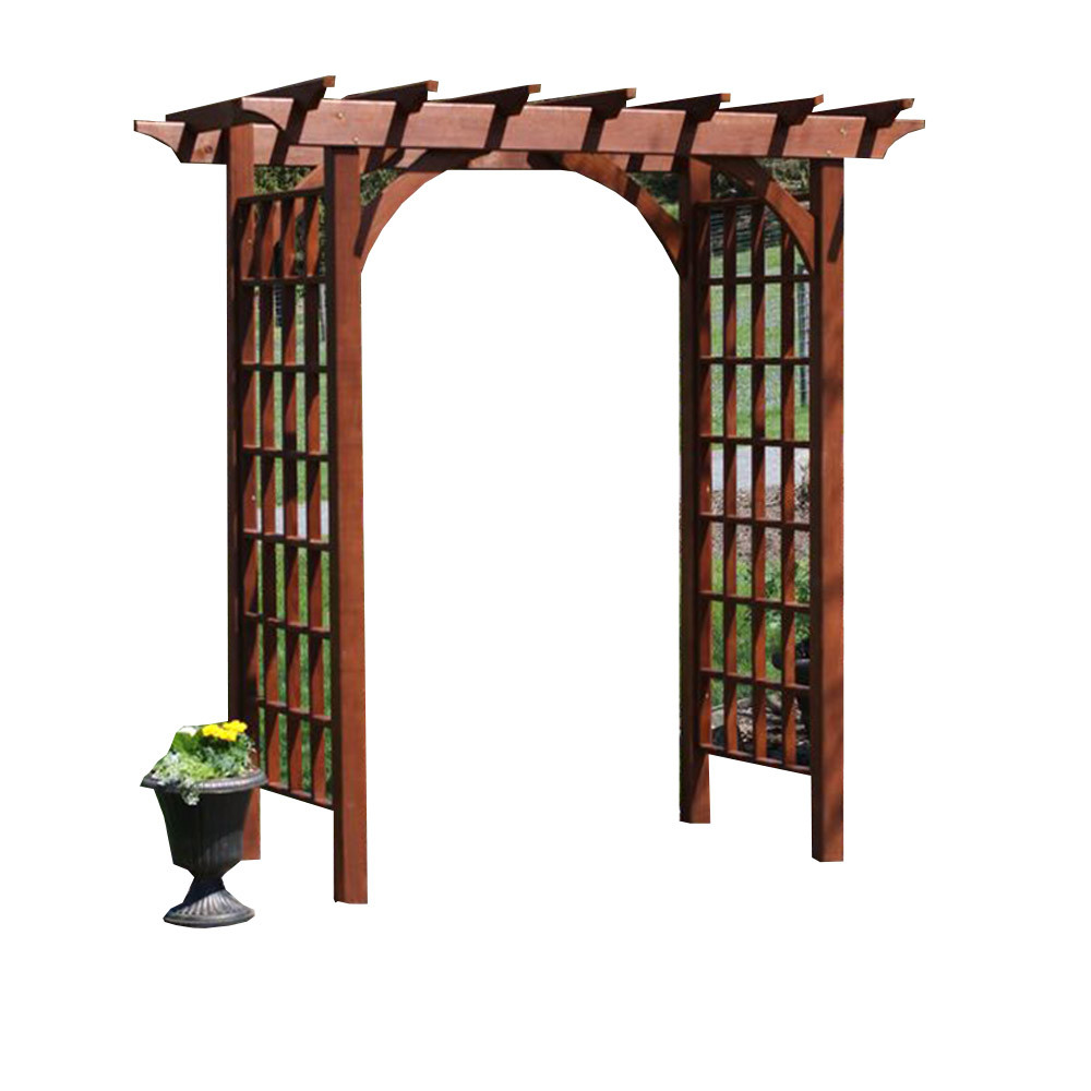 Альтанки та перголи для троянд | Дерев'яна пергола 1 на 2 м,  "Каламата"