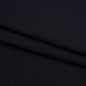 Напівпанама гладкофарбована бавовняна (шир 155 см), колір Чорний