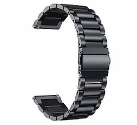 Металевий ремінець Primolux для годинника Garmin Vivoactive 5 / Vivoactive 6 - Black