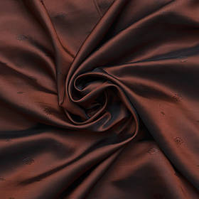 Підкладковий атлас (шир 198 см), колір Коричневий хамелеон жакард