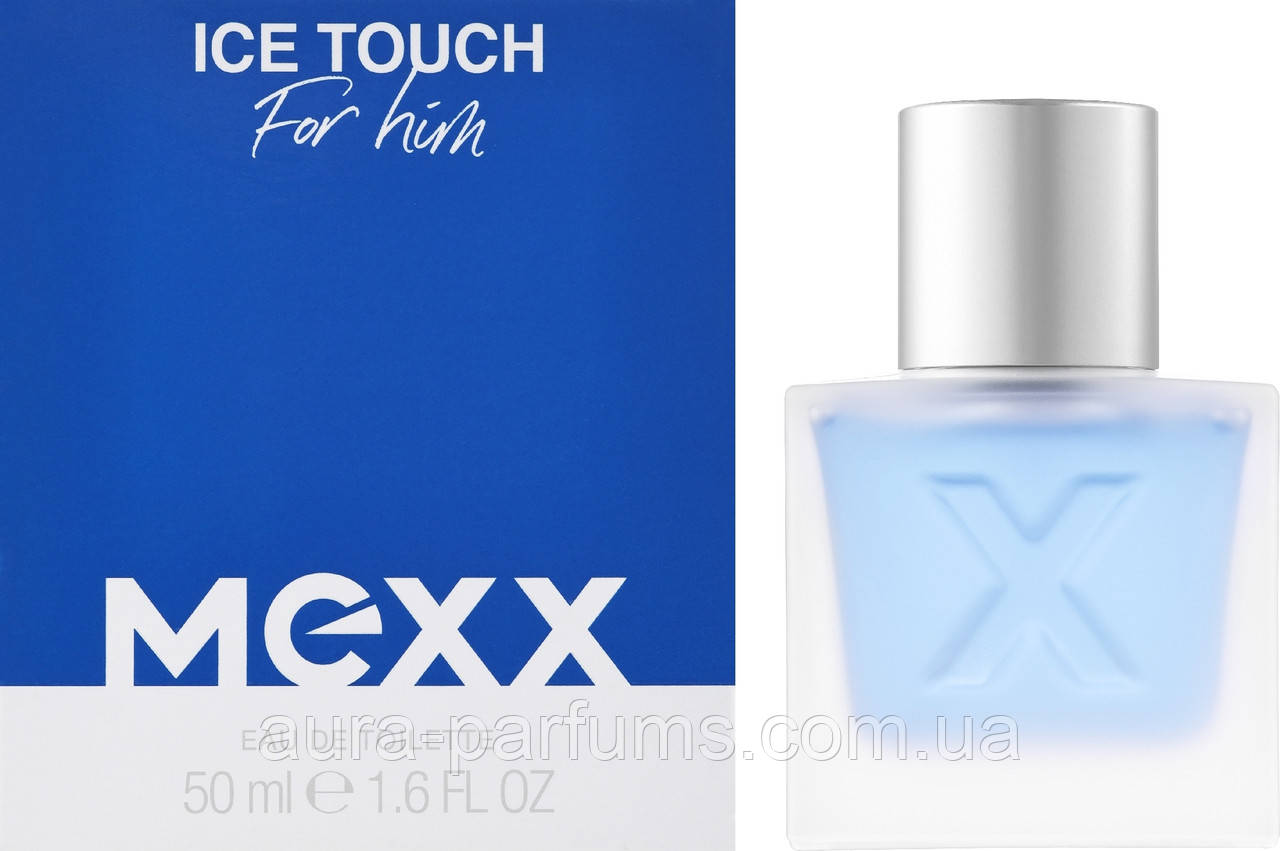 Чоловічі парфуми Mexx Ice Touch For Him Туалетна вода 50 ml/мл