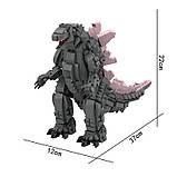 Конструктор Годзілла, Anime Block Годзілла, фігурка Годзілла, 1198 деталей, фото 2