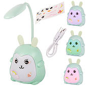 Led rgb usb настільна лампа для дітей нічного світла