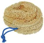 Мочалка з люфи кругла Антицелюлітна №18