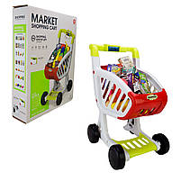 Ігровий набір Супермаркет 922-156/157 зі світлом та звуком, з візком та продуктами, фото 7