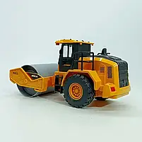 Іграшка спецтехніка на радіокеруванні 2136 — дорожній каток із гумовими колесами, акумулятор 3.7V, фото 9