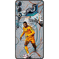 Силіконовий чохол бампер для ZTE Nubia Neo 3 GT 5G з малюнком Mbappe Мбаппе Real