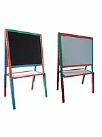 Дитячий магнітний мольберт Растишка 3в1: регульована висота 90-120 см
