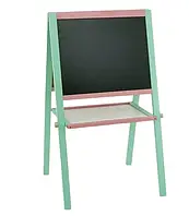 Мольберт дитячий Ігруша двосторонній магнітний Light Green/Pink (50318)