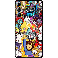 Силіконовий чохол бампер для ZTE Nubia Neo 3 GT 5G з малюнком Undertale Андертейл