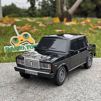 Машинка на радіокеруванні Жигулі чорна | ВАЗ на пульті керування | Лада на радіокеруванні