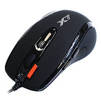 Мышь A4-X710BK USB, 2000dpi; 3й клик, 6+1 кнопок; игровая Oscar