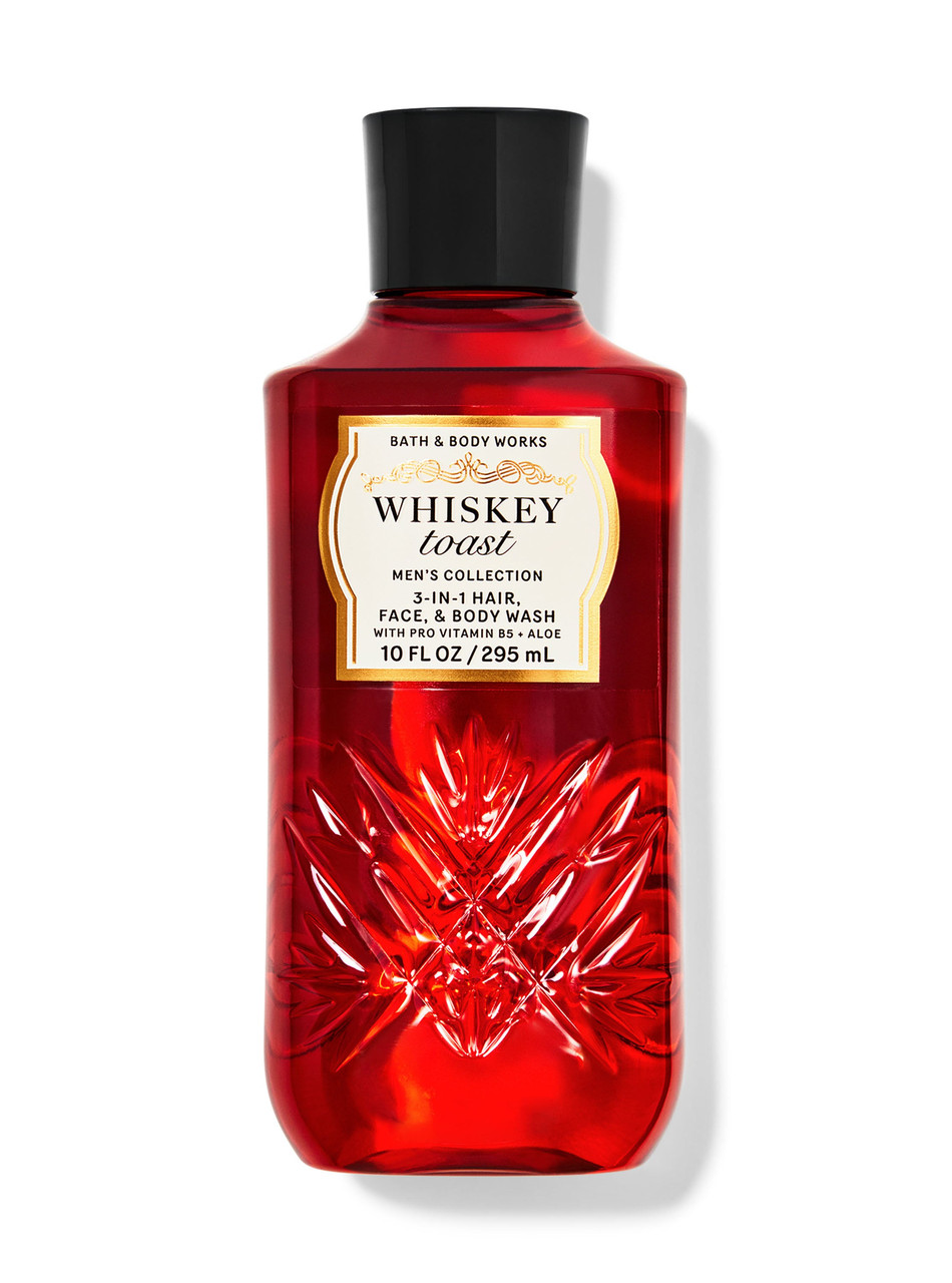 Гель 3-в-1 для чоловікв, для волосся, обличчя та тіла Bath & Body Works — Whiskey Toast / 295 мл, фото 1