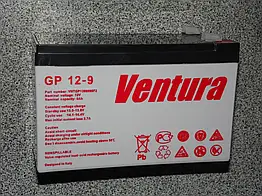 Акумуляторна батарея 9А/год 12В АКБ AGM Ventura GP 12-9