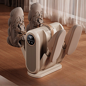 Електрична сушарка для взуття на 2 пари, електросушарка з антибактеріальним ефектом з таймером для кросівок, шкарпеток, рукавичок