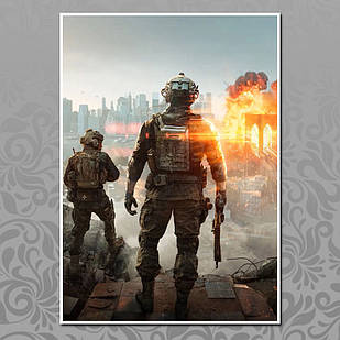 Плакат А3 Battlefield