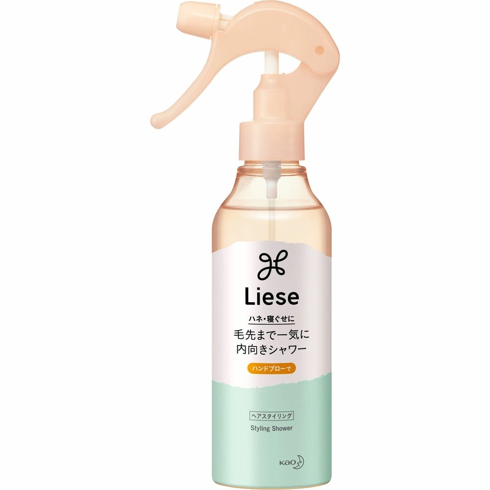 Као Liese Hair Styling Shower Спрей для вкладання, розгладження волосся, термозахист, 200 мл, фото 1