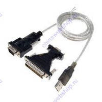 Перехідник Viewcon VEN24; USB 2.0 to COM; FT232RL; 9/25 pin