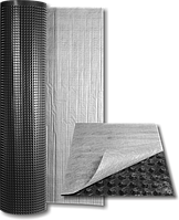 Шиповидная геомембрана с термоскрепленным геотекстилем - Drenfol 500+110