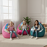 Крісло мішок Щенячий патруль Скай, крісло мішок дитяче Скай, пуфік мішок Paw Patrol, фото 6