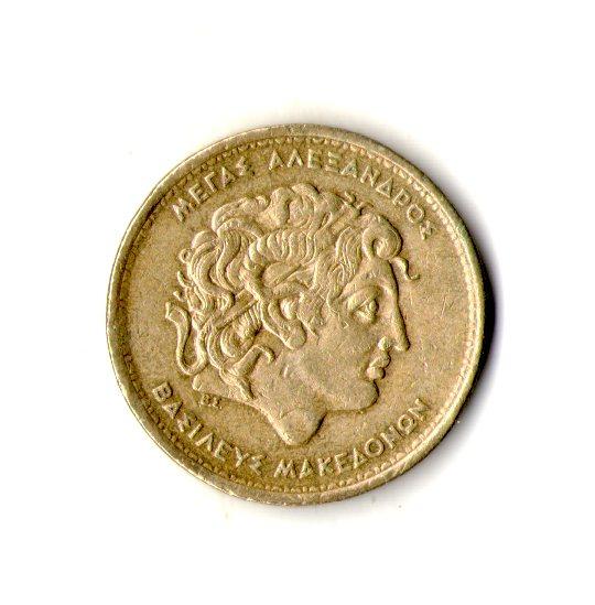 Греція  100 драхм, 1992 рік  Алюміній-бронза, 10g, ø 29.5mm №3286, фото 1