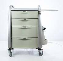 Б/У Тумбочка асистент для анестезіолога Capsa Avalo Medicanation Cart/ Anesthesia Assistant Cabinet